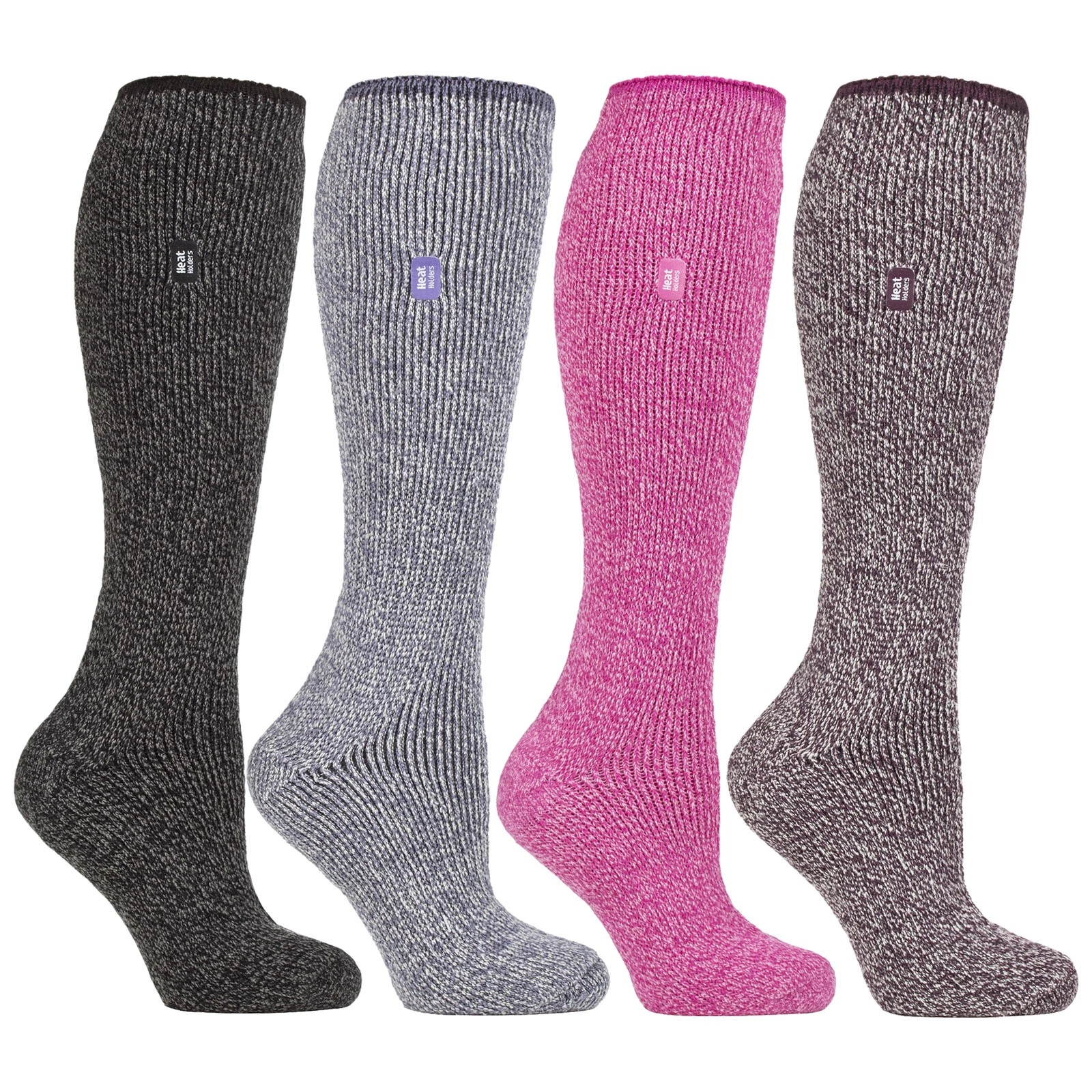 Heat Holders - Ladies Merino Wool Thermal Knee High Boot Socks