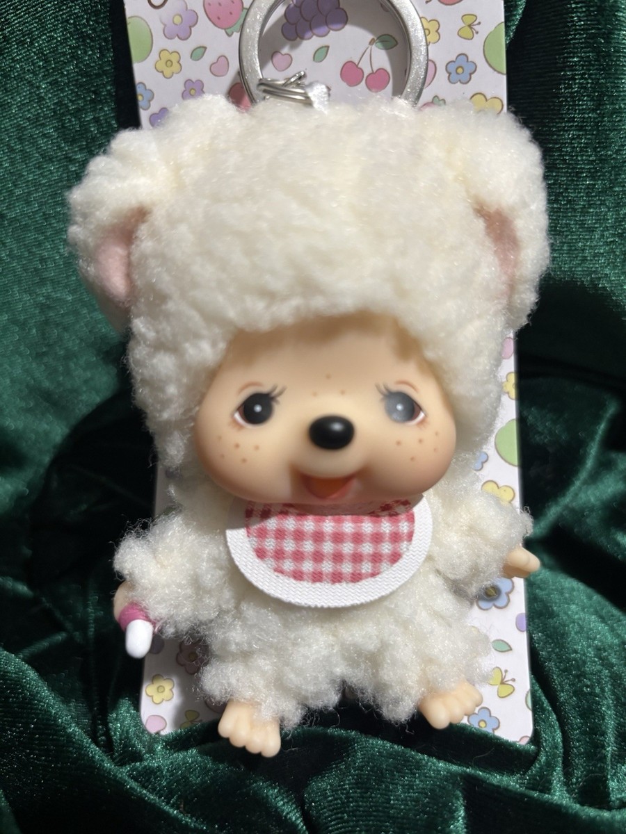 Monchhichi Chamu Sheep Big Head Keychain/Dangler | eBay
