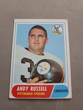 1968 TOPPS ANDY RUSSELL RC Rookie Card #163. rookie card picture