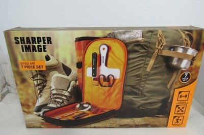 Sharper Image 7 Piece Outdoor Cooking Kitchen Prep Set New In Opened Package