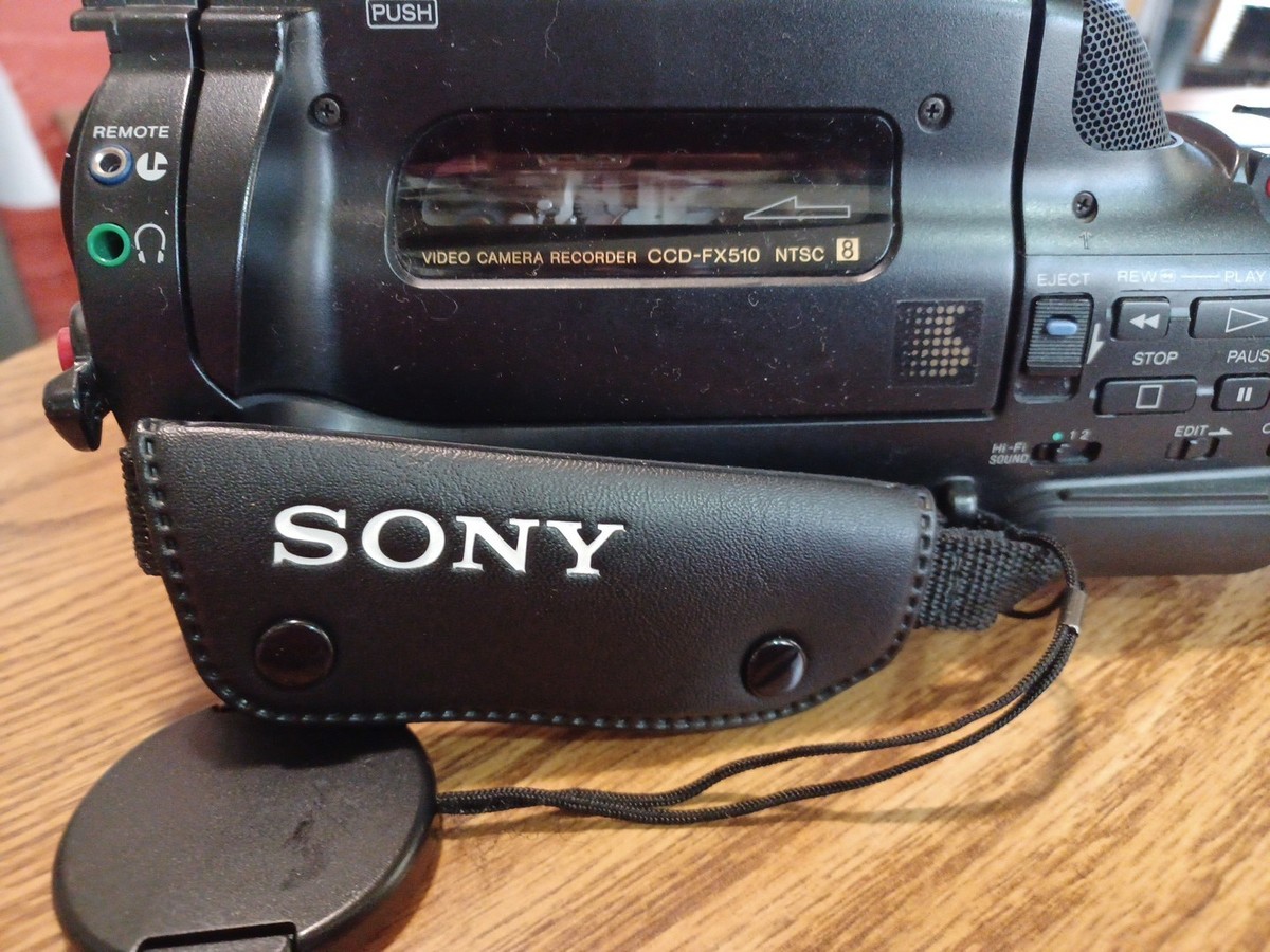 Sony CCD-FX510 Handycam Video Camera Recorder Untested FREE