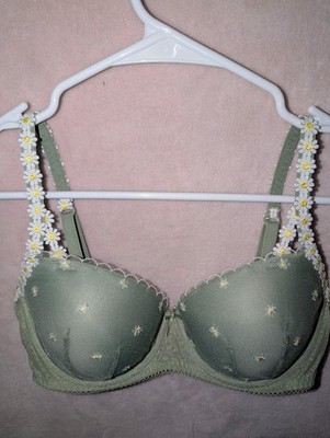 VS PINK 32DD Wink Collection Balconette with Adjustable Daisy Straps Underwired