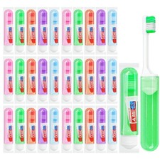 Traveling Toothbrush and Toothpaste 3gram,Disposable Toothbrushes Mini Toothb...