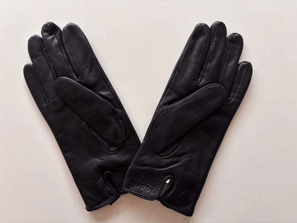 Женские кожаные перчатки для вождения Kangol, средние, новые, зимние - Изображение 2 из 4