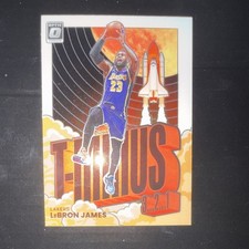 Panini Donruss Optic LeBron James #2 Lakers T-Minus 3,2,1 Basketball Card