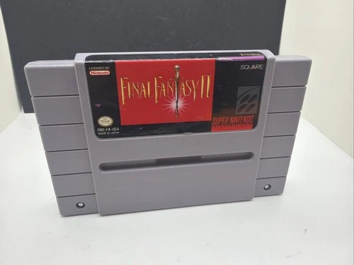 Final Fantasy II (Super Nintendo Entertainment System, 1991) Cartridge Only