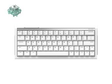 IQUNIX EZ63 Tastiera Gaming Rapid Trigger Magnetic Jade Pro, Bianco Elfo ANSI US