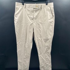 Brooks Brothers Womens 16 Beige Advantage Stretch Chino Pants Business Office