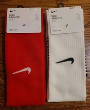  18 Nike Dri-Fit Matchfit Soccer Socks Knee High Youth Size 3Y-5Y CV1956 LOT x2