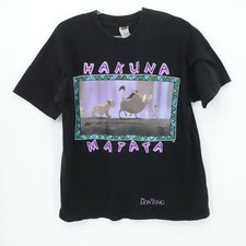 Vtg Lion King Shirt Large Jerry Leigh Made in USA Single Stitch 90 Hakuna Matata