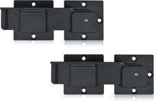 Flip Gate Latch Lock with Padlock Holes 2Pack Heavy Duty
