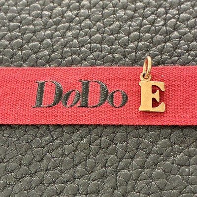 Dodo Pomellato Anhänger Buchstabe Anfangsbuchstabe und Roségold Original Unisex