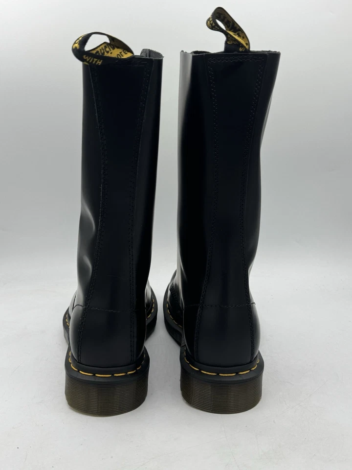 Dr Martens 1914 Smooth Leather High Lace Up Boot In Black Women’s Size 6 - Image 4 of 4