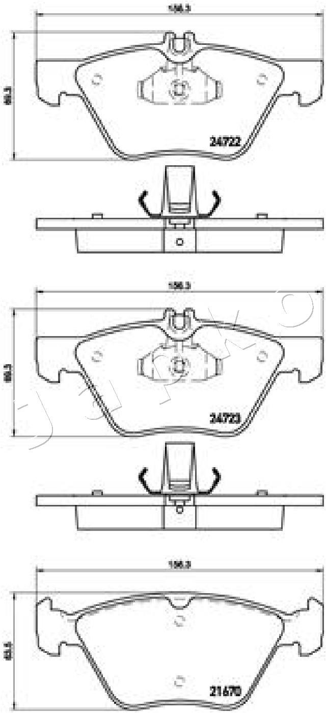 Fits JAPKO 500526 HAM PADS.   ⭐UK Stock⭐
