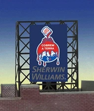 Miller Engineering 338935 N/Z Sherwin Williams Paints Rooftop Billboard Small