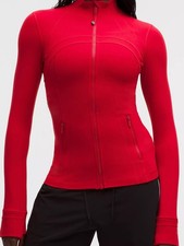 Lululemon Define Jacket Nulu Oxford Red 0 2 4 6 8 10 12 14 NWT