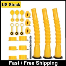 3PK Replacement Spout with Vent Kit For Old Gas Can Fill Fuel Diesel Water Jug