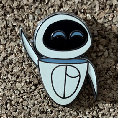 Disney Wall-E Eve Enamel Pin 2011 Single Character