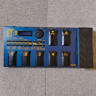 BOSS GT-3 Guitar Effects Processor Multiple Effects Pedal W/ AC