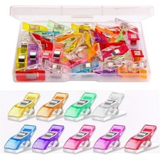 Multipurpose Sewing Clips 30 Pcs Premium Quilting Accessories Assorted Colors