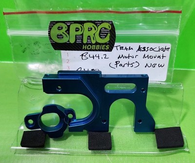 Vintage RC PART TEAM ASSOCIATED B44.2 ALUMINUM CAM DESIGN MOTOR MOUNT (USED)