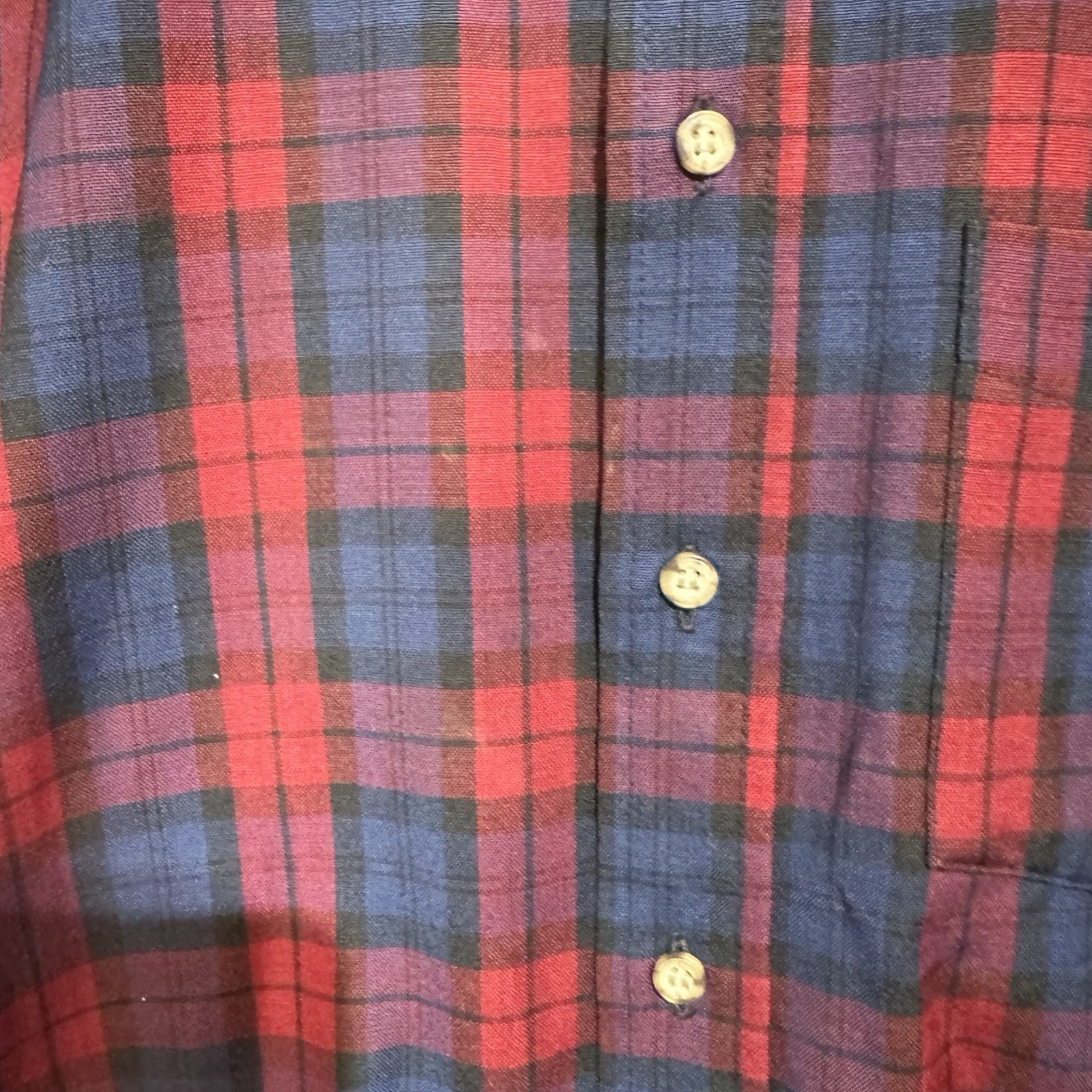 Pendleton Button Down Wool Flannel Men's Large Ma… - image 8