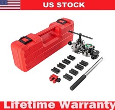 Brake Line Flaring Tool Kit 45 Single Double Bubble Flare For 316 14 516