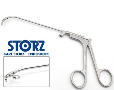KARL STORZ 653000 HEUWIESER Antrum Grasping Forceps Fixed Jaw Curved Down 90°