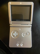 Nintendo Game Boy Advance SP Silver Gaming Console