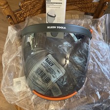 Klein Tools 03600 Arc Flash Face Shield, Full Brim preowned small scratch inside