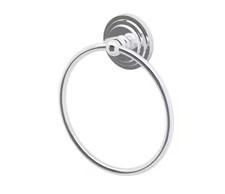 GATCO Marina Towel Ring Brass with Chrome Finish 6 1/2" Ring 5231
