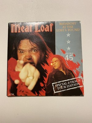 MEAT LOAF MIDNIGHT AT THE LOST AND FOUND 2X 7'' VINYL GATEFOLD SLEEVE record 1983