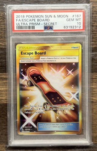 Escape Board graded PSA 10 for sale on eBay