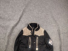 Rara giacca nera vintage Bogner Arctic Earth Expedition sci piumino logo zip