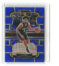 Cade Cunningham 2023-24 Panini Select Blue Prizms