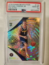 MICHAEL PORTER JR REVOLUTION GALACTIC ROOKIE PSA 10