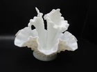 Fenton Glass White Hobnail Milk Glass Small 6" Epergnette Epergne 4-piece Vase
