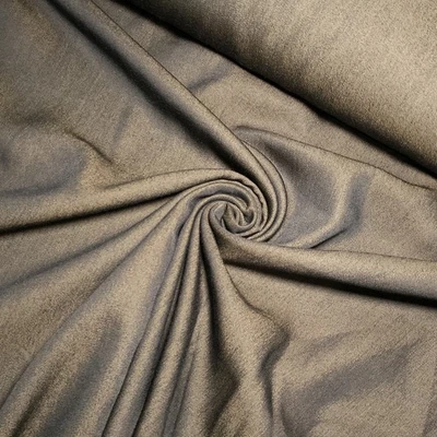 BROWN POLYESTER TWILL SUITING FABRIC CLEARANCE 58” W FC040 By the Metre