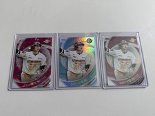 2024 SCC KBO KOREA BASEBALL PINK, MINT, HOLO PARALLEL SSP KIM HYE SEONG 3 CARD
