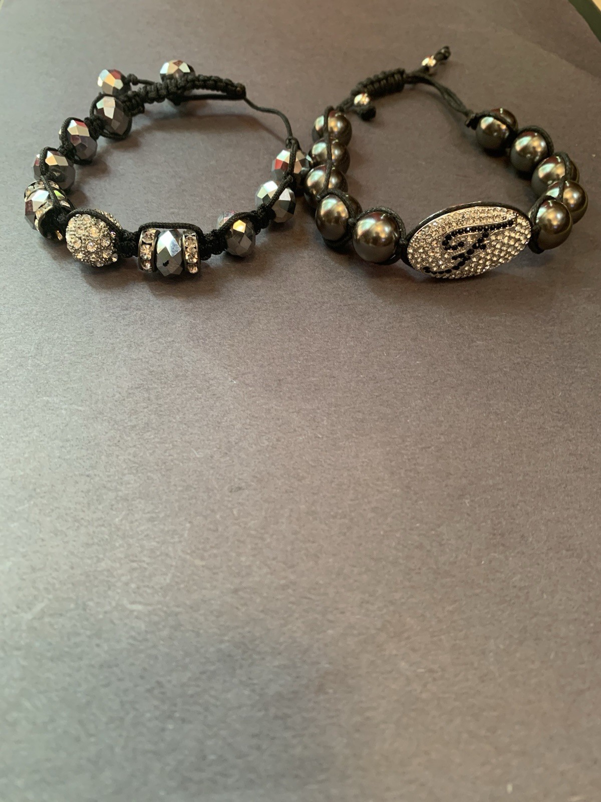 Rhinestone Bracelets with adjustable String. ￼ - image 1