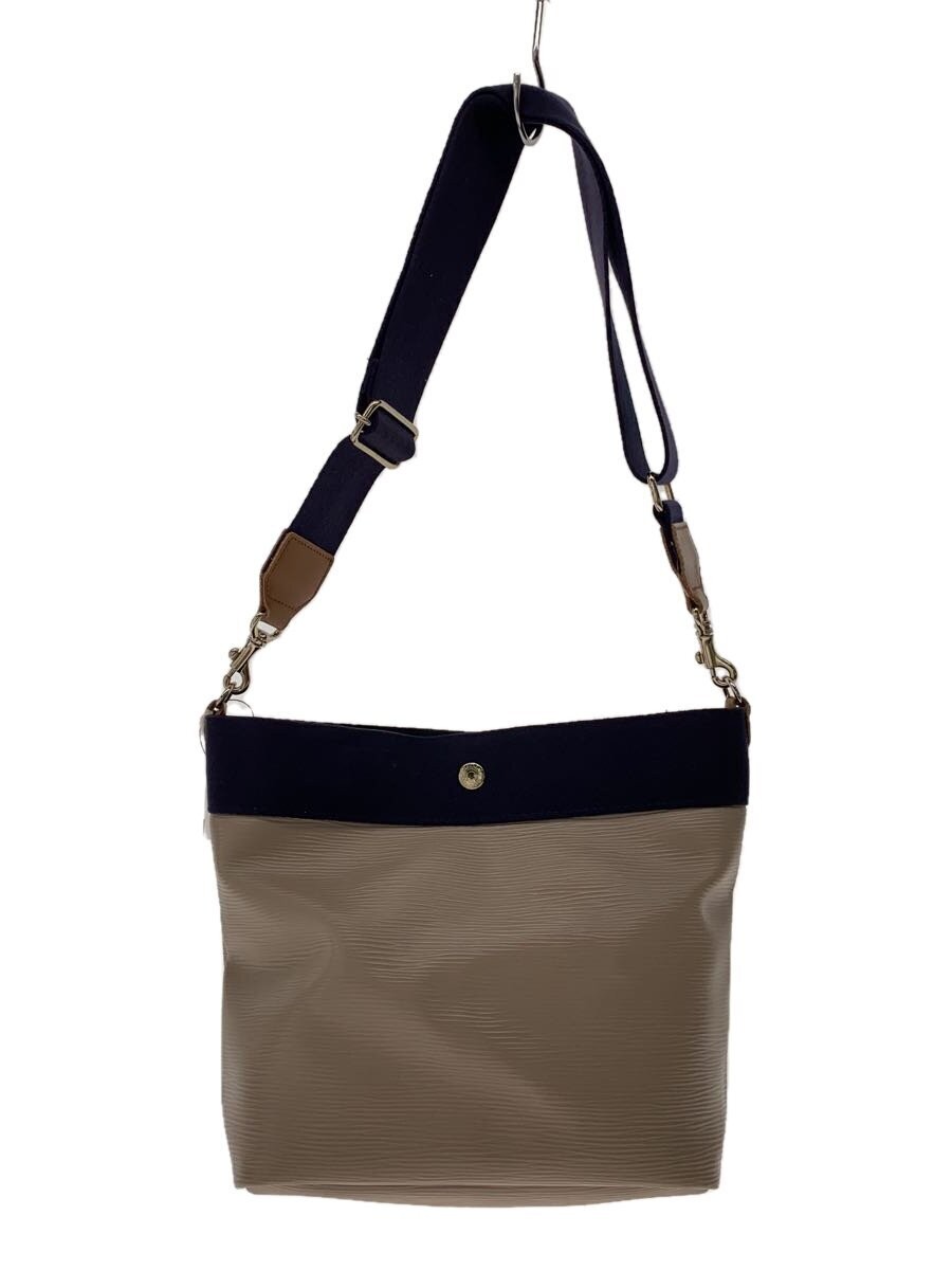 TOPKAPI Enamel Shoulder Bag Solid Beige Used - image 1