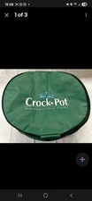 Rival Crock Pot Insulated Carrier Travel Bag Case Oval Stoneware Slow Cooker