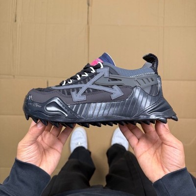 New OW Odsy-1000 Black For Off Arrow White Unisex Sneakers Running Shoes