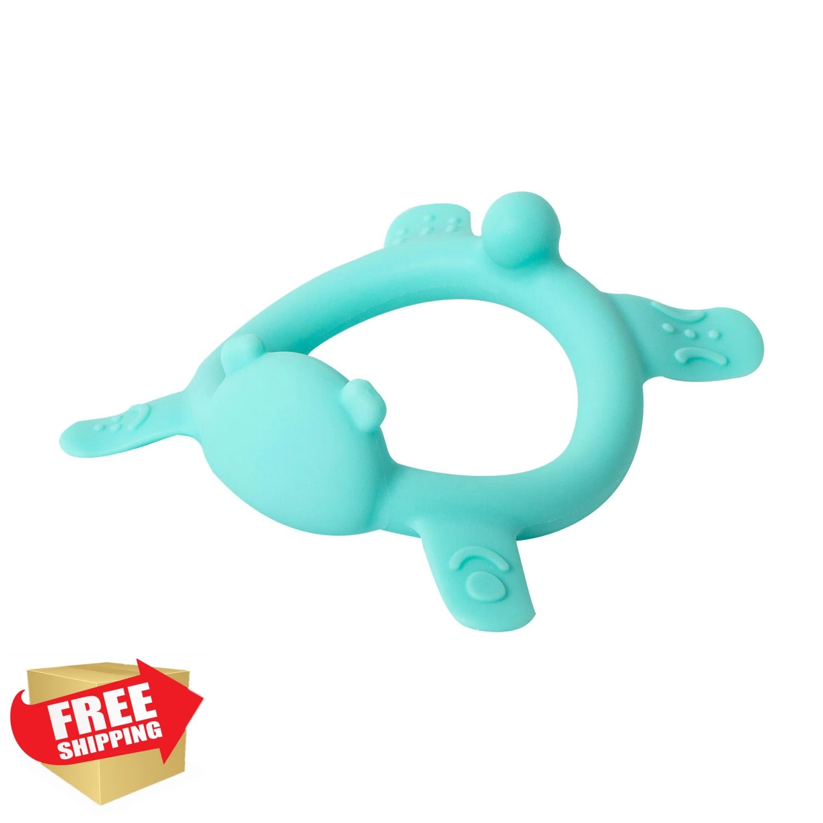 PIGEON Green Bear Teether 3M+