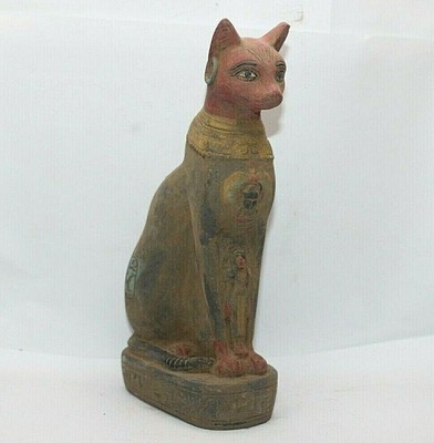 ANCIENT EGYPTIAN for Bastet Cat Bast Statue Stone (BS-AU)