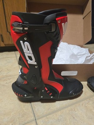 SIDI NERO ROSSO ST MOTORCYCLE RIDING BOOTS/BNIB
