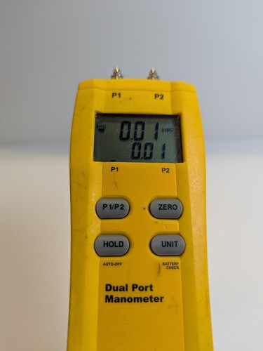 Fieldpiece SDMN5 Dual Port Manometer, Works Great!