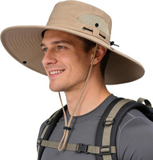 Herren Sonnenhut mit breiter Krempe wasserdic...