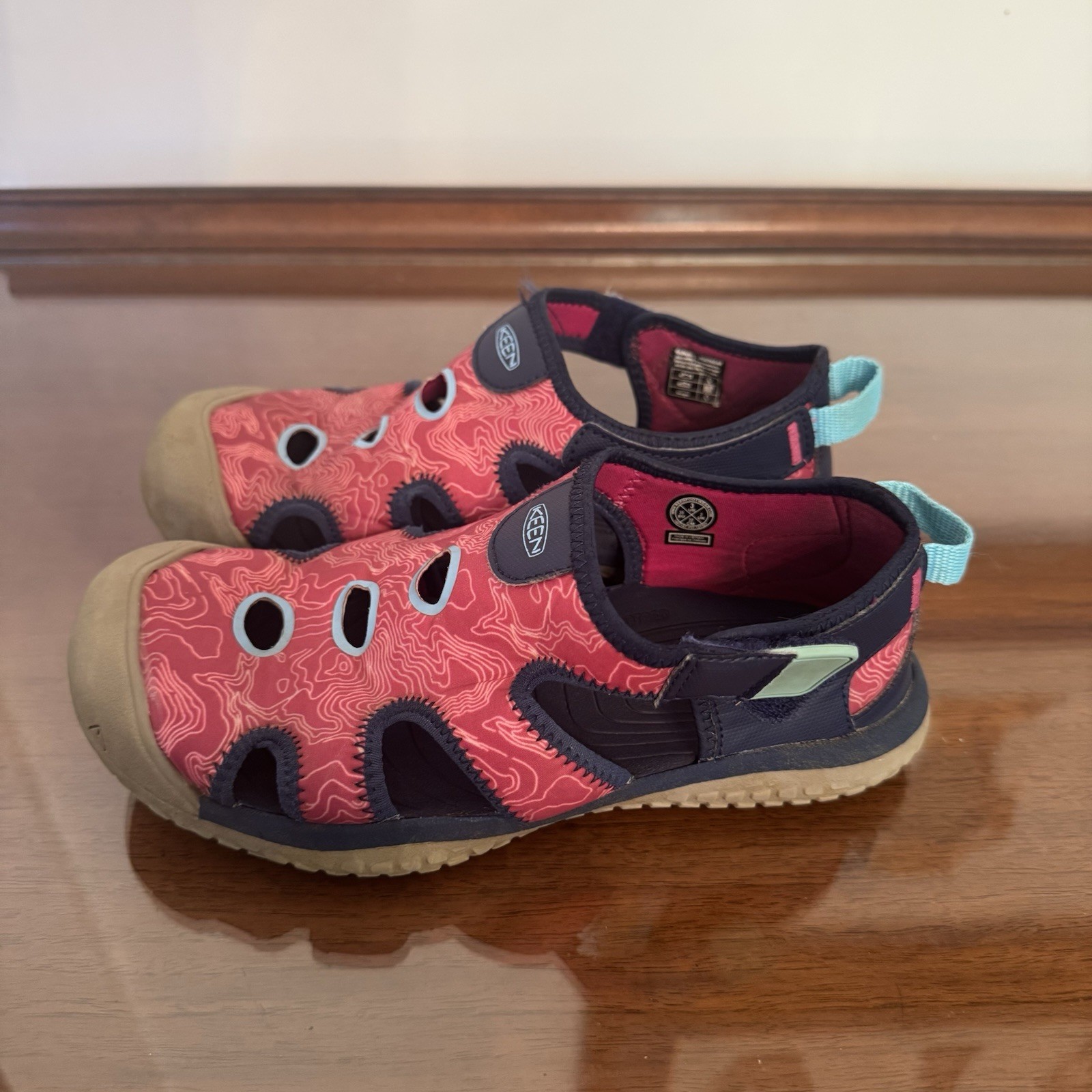 Sandali Keen Stingray punta chiusa unisex bambino impermeabili taglia 3