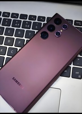Samsung Galaxy S22 Ultra 5G 512G SM-S908U Factory Unlocked OPEN BOX Burgundy A++